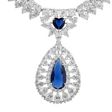 Sparkling Elegance Radiant Brilliance American Diamond Necklace Set