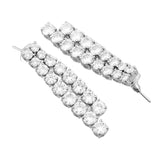 Sparkling Elegance Stardust Symphony American Diamond Necklace Set