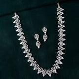 Sparkling Elegance Starry Nights American Diamond Necklace Set