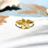 Hawaii Plumeria Ring