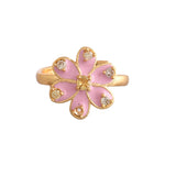 Flower Fantasy Pastel Pink Ring