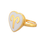 Zodiac Aries Enamel Ring