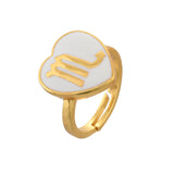 Zodiac Scorpio Enamel Ring