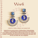 Warli Phool Tumhe Bheja Hai Khat Mein Earrings