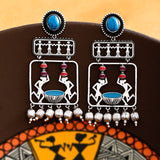 Warli Gajban Pani Ne Chali Earrings