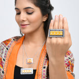 Warli Dhindora Baje Re Statement Ring