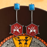 Warli Tenu Leke Main Javanga Earrings