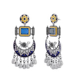 Warli Nagada Sang Dhol Statement Earrings