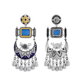 Warli Nagada Sang Dhol Statement Earrings