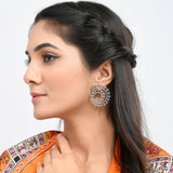 Warli Nachde Ne Saare Spiral Earrings