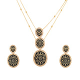 Pashmina Shazana Layered Necklace Set