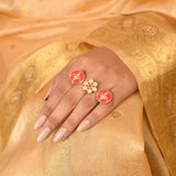 Pashmina Afreen Two Finger Ring