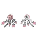 Bloom 925 Sterling Silver Mio Ear Jacket Earrings