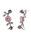 Bloom 925 Sterling Silver Misaki Ear Cuf Earrings