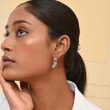 Bloom 925 Sterling Silver Anthea Ear Cuff Earrings