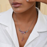 Bloom 925 Sterling Silver Misaki Necklace