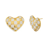 Trendy Candy Heart Stud Earrings