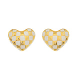 Trendy Candy Heart Stud Earrings