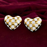 Trendy Candy Heart Stud Earrings