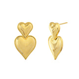 Trendy Heart Pops Drop Earrings