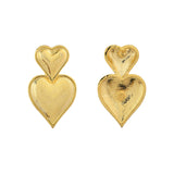 Trendy Heart Pops Drop Earrings