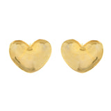 Trendy Cutesy Hearts Stud Earrings