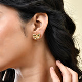 Trendy Cupid's Bow Stud Earrings