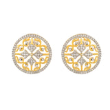 Alpana Gleaming Mandal Studs