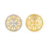 Alpana Gleaming Mandal Studs