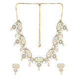 Alpana Saaz Pearl Drops Necklace Set