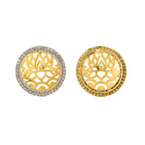 Alpana Floral Filigree Studs