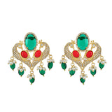 Panchhi Mayurika Statement Stud Earrings