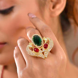 Panchhi Mayurika Statement Ring