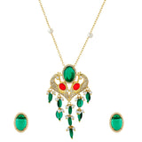 Panchhi Mayurika Pendant Set