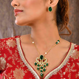 Panchhi Mayurika Pendant Set