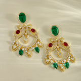 Panchhi Mayurika Chandbali Earrings