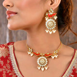 Panchhi Pariniti Hasli Necklace Set