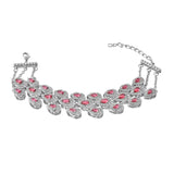 Royal Romance Blossom Statement Bracelet