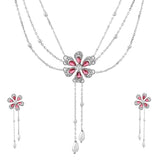 Royal Romance Fluer Necklace Set