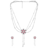 Royal Romance Fluer Necklace Set