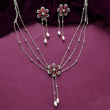 Royal Romance Fluer Necklace Set