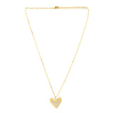 Valentine's Day Radiant Heart Cz Pendant Necklace