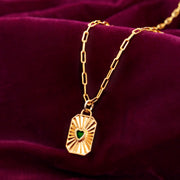 Valentine's Day Ray Of Love Pendant Necklace