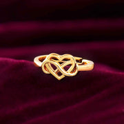 Valentine's Day Tied To My Heart Ring