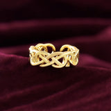 Valentine's Day Infinity Knot Of Love Ring