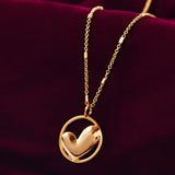 Valentine's Day Golden Heart's Love