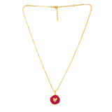 Valentine's Day Eternal Heart Pendant Necklace