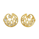 Panchhi Kashni Stud Earrings