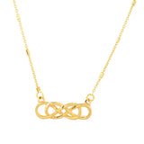 Valentine's Day Infinity Knot Of Love Pendant Necklace