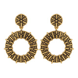 Woven Wonders Twill Dangler Earrings